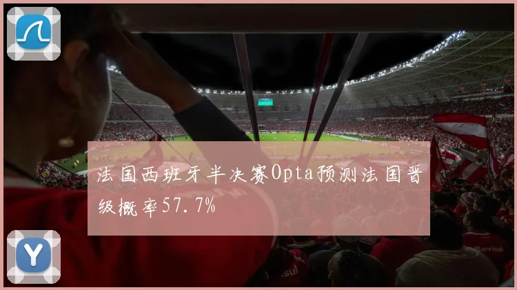 法国西班牙半决赛Opta预测法国晋级概率57.7%